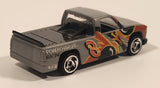 1998 Hot Wheels Mainline Figure 8 Racers 1996 Chevy 1500 Truck Grey Die Cast Toy Car Vehicle