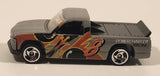 1998 Hot Wheels Mainline Figure 8 Racers 1996 Chevy 1500 Truck Grey Die Cast Toy Car Vehicle