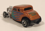 Maisto 1934 Ford Hot Rod "Hotrod Abby" Metalflake Orange Die Cast Toy Car Vehicle