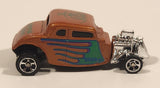 Maisto 1934 Ford Hot Rod "Hotrod Abby" Metalflake Orange Die Cast Toy Car Vehicle