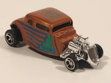 Maisto 1934 Ford Hot Rod "Hotrod Abby" Metalflake Orange Die Cast Toy Car Vehicle