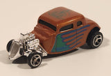 Maisto 1934 Ford Hot Rod "Hotrod Abby" Metalflake Orange Die Cast Toy Car Vehicle