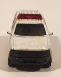 2012 Matchbox MBX Arctic Ford Expedition White Die Cast Toy Car Vehicle
