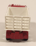 1998 Hot Wheels Rad Rigs Ford Stake Bed Truck Red Die Cast Toy Car Vehicle