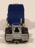 Vintage Majorette Super Movers Kenworth Semi Truck Miami Vice Blue 1/87 Scale Die Cast Toy Car Vehicle