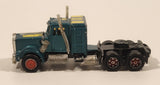 Vintage Majorette Super Movers Kenworth Semi Truck Green 1/87 Scale Die Cast Toy Car Vehicle