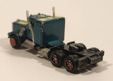 Vintage Majorette Super Movers Kenworth Semi Truck Green 1/87 Scale Die Cast Toy Car Vehicle