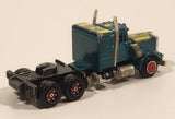 Vintage Majorette Super Movers Kenworth Semi Truck Green 1/87 Scale Die Cast Toy Car Vehicle