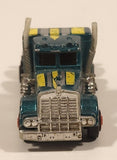 Vintage Majorette Super Movers Kenworth Semi Truck Green 1/87 Scale Die Cast Toy Car Vehicle