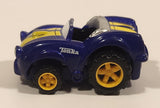 2003 Hasbro Maisto Tonka Lil Chuck and Friends Pit Crew #5 Convertible Purple and Yellow Die Cast Toy Car Vehicle