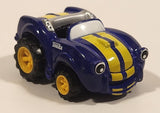 2003 Hasbro Maisto Tonka Lil Chuck and Friends Pit Crew #5 Convertible Purple and Yellow Die Cast Toy Car Vehicle