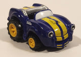 2003 Hasbro Maisto Tonka Lil Chuck and Friends Pit Crew #5 Convertible Purple and Yellow Die Cast Toy Car Vehicle
