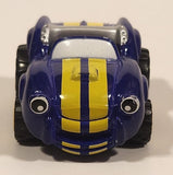 2003 Hasbro Maisto Tonka Lil Chuck and Friends Pit Crew #5 Convertible Purple and Yellow Die Cast Toy Car Vehicle