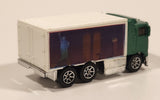 1995 Hot Wheels Photo Finish Hiway Hauler Semi Truck Rig Green Die Cast Toy Car Vehicle