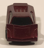 1999 Hot Wheels McDonald's Maximizer Dark Red Die Cast Toy Car Vehicle