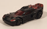 2008 McDonald's Spinebuster Black Pullback Plastic Die Cast Toy Car Vehicle
