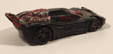 2008 McDonald's Spinebuster Black Pullback Plastic Die Cast Toy Car Vehicle