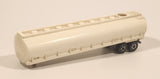 Vintage 1980 Hot Wheels Tanker Trailer White Die Cast Toy Car Vehicle
