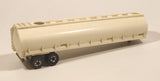 Vintage 1980 Hot Wheels Tanker Trailer White Die Cast Toy Car Vehicle