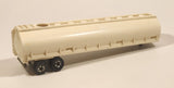 Vintage 1980 Hot Wheels Tanker Trailer White Die Cast Toy Car Vehicle