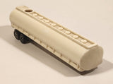 Vintage 1980 Hot Wheels Tanker Trailer White Die Cast Toy Car Vehicle