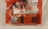 2005 McDonald's Hot Wheels AcceleRacers Rivited Orange Die Cast Toy Car Vehicle New in Package