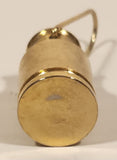 Vintage Dollhouse Miniature Milk Can 1 3/8" Brass Metal Ornament