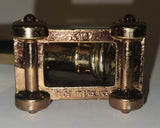 Vintage Dollhouse Miniature Cannon 2 1/2" Brass Metal Ornament