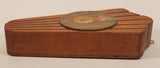 Vintage Mid Century Wooden Knife Block Wall Hanging