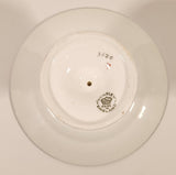 Vintage Aynsely Purple with Ornate Red Rose Pattern Porcelain Pedestal Dessert Dish