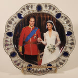 2011 The Bradford Exchange "A Royal Wedding" William & Kate: A Royal Union 7 3/4" Porcelain Decorative Collector Plate