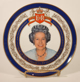 1952-2002 SSL From The House of Vanguard H.M. Queen Elizabeth II Golden Jubilee 7 3/4" Porcelain Decorative Collector Plate