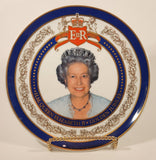 1952-2002 SSL From The House of Vanguard H.M. Queen Elizabeth II Golden Jubilee 7 3/4" Porcelain Decorative Collector Plate
