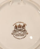 1952-2002 SSL From The House of Vanguard H.M. Queen Elizabeth II Golden Jubilee 7 3/4" Porcelain Decorative Collector Plate