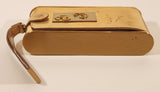 Vintage Wadsworth By Parker Pen Monogrammed D F Cosmetics Mirror Powder Compact with Comb in Box
