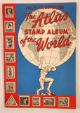 Vintage 1959 (1961 Edition) Fully Illustrated The Atlas Stamp Album Of The World Book