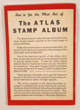 Vintage 1959 (1961 Edition) Fully Illustrated The Atlas Stamp Album Of The World Book