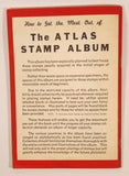 Vintage 1959 (1961 Edition) Fully Illustrated The Atlas Stamp Album Of The World Book
