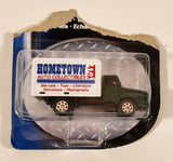 Maisto International Utility Van Hometown Auto Collectibles Dark Green and White Die Cast Toy Truck Vehicle New in Partial Package