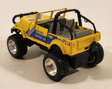 SS-1103-4 Jeep Roader Outter QUJI 220 Yellow Pull Back Die Cast Toy Car Vehicle with Opening Doors and Hood