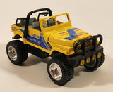 SS-1103-4 Jeep Roader Outter QUJI 220 Yellow Pull Back Die Cast Toy Car Vehicle with Opening Doors and Hood