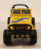 SS-1103-4 Jeep Roader Outter QUJI 220 Yellow Pull Back Die Cast Toy Car Vehicle with Opening Doors and Hood