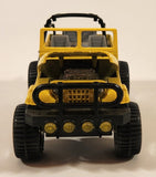 SS-1103-4 Jeep Roader Outter QUJI 220 Yellow Pull Back Die Cast Toy Car Vehicle with Opening Doors and Hood