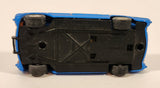 SS409 1956 Chevrolet Corvette Convertible Blue Pull Back Die Cast Toy Car Vehicle with Opening Doors
