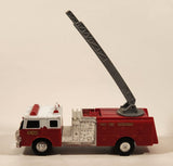 ERTL Fire Ladder Truck Red Die Cast Toy Car Vehicle