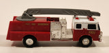 ERTL Fire Ladder Truck Red Die Cast Toy Car Vehicle