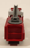 ERTL Fire Ladder Truck Red Die Cast Toy Car Vehicle