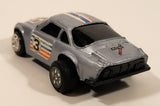 Summer No. S705 Alpine Renault Rally #3 Silver Pull Back Die Cast Toy Car Vehicle