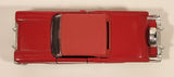 Unknown Brand No. 8801 1959 Ford Galaxie Red Pull Back Die Cast Toy Car Vehicle with Opening Doors