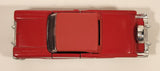 Unknown Brand No. 8801 1959 Ford Galaxie Red Pull Back Die Cast Toy Car Vehicle with Opening Doors